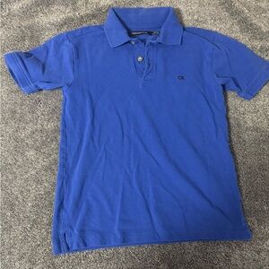 Calvin Klein Kids Blue Polo Shirt